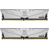 TEAMGROUP T-Create Classic 10L DDR4 64GB Kit (2 x 32GB) 3200MHz (PC4 25600) CL22 Desktop Memory Module Ram - TTCCD464G3200HC22DC01