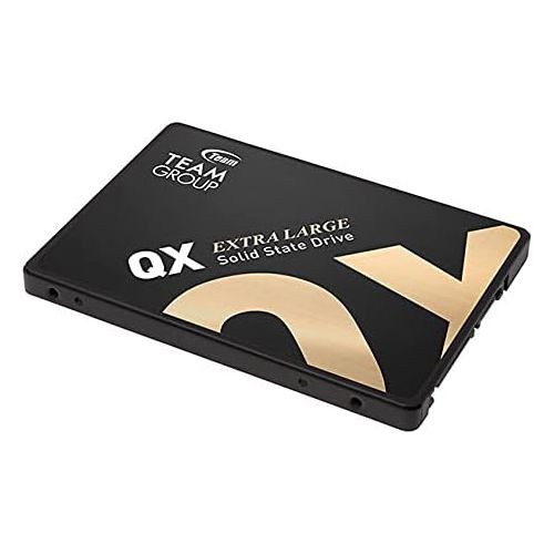  TEAMGROUP QX 15TB (15.3TB) 3D NAND QLC 2.5 Inch SATA III Internal Solid State Drive SSD (Read/Write Speed up to 560/480 MB/s) 2,560TBW Compatible with Laptop & Desktop T253X7153T0C