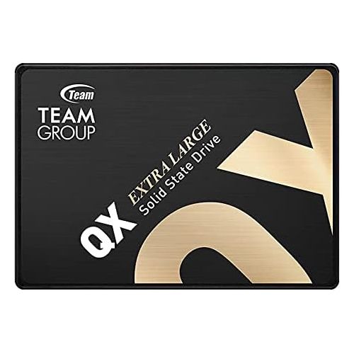  TEAMGROUP QX 15TB (15.3TB) 3D NAND QLC 2.5 Inch SATA III Internal Solid State Drive SSD (Read/Write Speed up to 560/480 MB/s) 2,560TBW Compatible with Laptop & Desktop T253X7153T0C