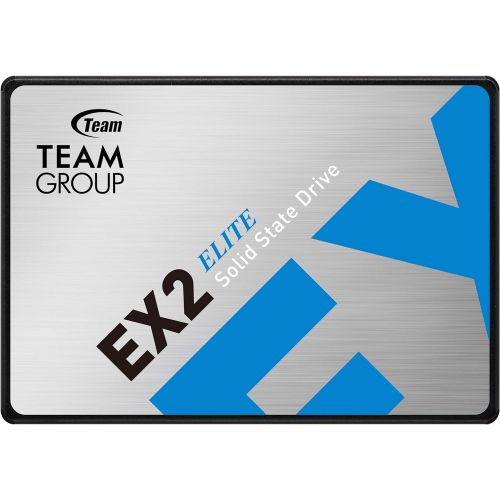  TEAMGROUP EX2 1TB 3D NAND TLC 2.5 Inch SATA III Internal Solid State Drive SSD (Read/Write Speed up to 550/520 MB/s) Compatible with Laptop & PC Desktop T253E2001T0C101