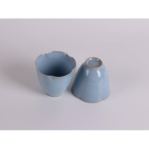  TEASOUL B6021247 Set Mit Teekanne Und 2 Bechern, blau