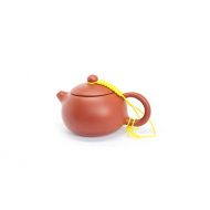 TEASOUL Tea Soul Zisha 110 ml, typische chinesische Teekanne aus einem bestimmten roten Ton aus Yixing, Keramik, braun, 10 x 7 x 5.5 cm