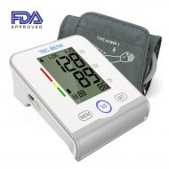 TEC.BEAN Arm Blood Pressure Monitor - Accurate, FDA Approved - Adjustable Cuff, Large Screen...