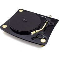 TechPlay Ghost, 2 Speed Belt Driven Turntable with Bluetooth Broadcast. Connects to Your Bluetooth Speakers wirelessly (Black)