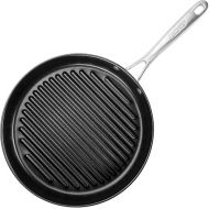 TECHEF - Onyx Collection, 12-inch Grill Pan, coated with New Teflon Platinum Non-Stick Coating (PFOA Free), Made in Korea