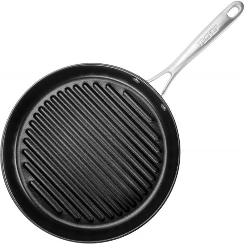  TECHEF - Onyx Collection, 12-Inch Grill Pan, coated with New Teflon Platinum Non-Stick Coating (PFOA Free) (12-inch)