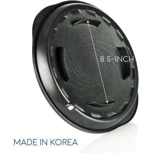  [아마존베스트]TECHEF - Stovetop Korean BBQ Non-Stick Grill Pan with Agni Portable Gas Stove Burner, Made in Korea