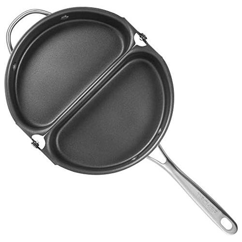  [아마존베스트]TECHEF - Frittata and Omelette Pan, Coated with New Teflon Select (PFOA Free) (Black), Made in Korea