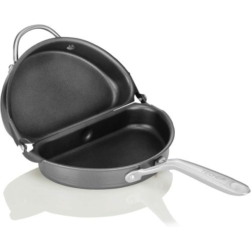  [아마존베스트]TECHEF - Frittata and Omelette Pan, Coated with New Teflon Select (PFOA Free) (Black), Made in Korea