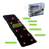 TECHLINK Multi-Functional Heat Therapy Foldable Cushion Massager Mat Full Body Health Massage Mattress Body...