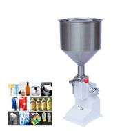 TECHTONGDA A03 Manual Liquid Filling Machine 5-50ml Adjustable Bottle Filling Machine for Cream Paste Shampoo Cosmetic Oil