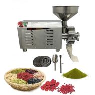 [아마존베스트]TECHTONGDA Commercial Grain Grinder Mill Machine Pulverizer Mill Equipment Powder Electric Grinding Machine for Spice and Chinese Herb Grinder with Stainless steel