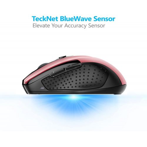  [아마존베스트]TeckNet Pro 2.4G Truewave Wireless Mouse Wireless Mouse