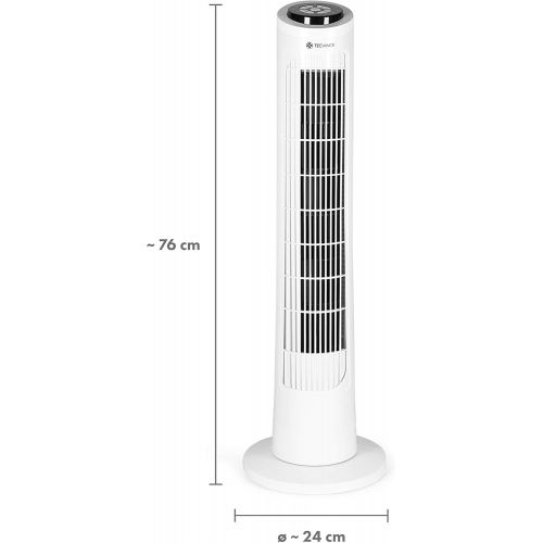  TECVANCE 4250772310432 LP-0432A Ventilator, weiss