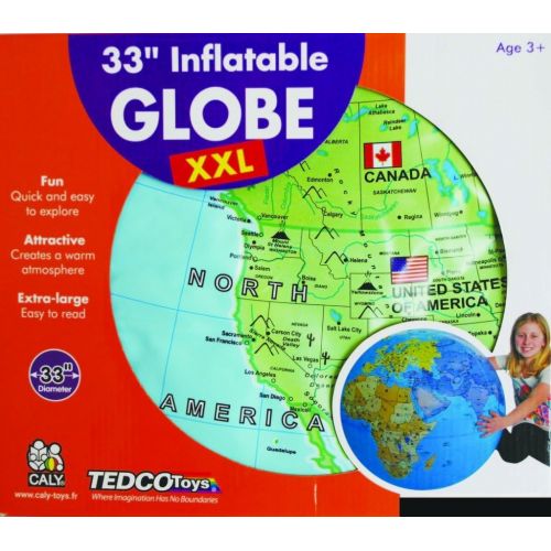  TEDCO XXL Inflatable Globe Ingenuity, Creativity, Analytical Skills