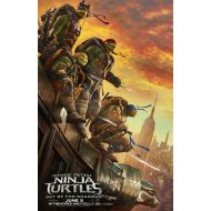 TEENAGE MUTANT NINJA TURTLES: OUT OF THE SHADOWS Original Movie Poster 27x40 - Dbl-Sided - ADVANCE E - MEGAN FOX - WILL ARNETT - NOEL FISHER