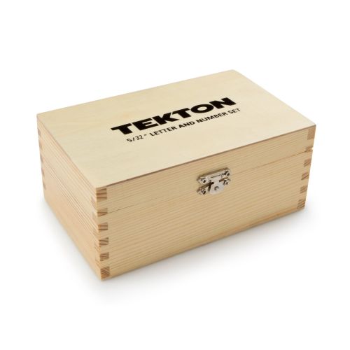  TEKTON 532-Inch Letter and Number Stamp Set, 36-Piece | 6610