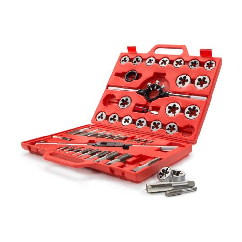  TEKTON Tap and Die Set, Inch, 45-Piece | 7560