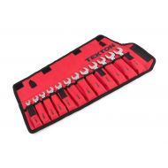 TEKTON Stubby Ratcheting Combination Wrench Set, 12-Piece (8-19 mm) - Pouch | WRN50190