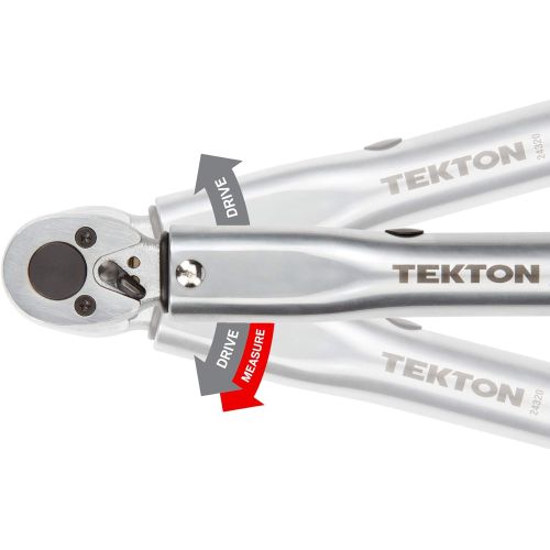  TEKTON 1/4 Inch Drive Click Torque Wrench (20-200 in.-lb.) | 24320