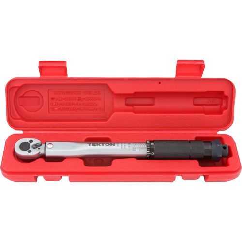  TEKTON 1/4 Inch Drive Click Torque Wrench (20-200 in.-lb.) | 24320