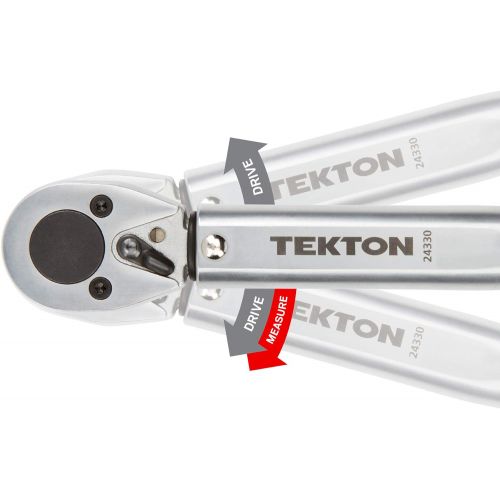  TEKTON 3/8 Inch Drive Click Torque Wrench (10-80 ft.-lb.) | 24330