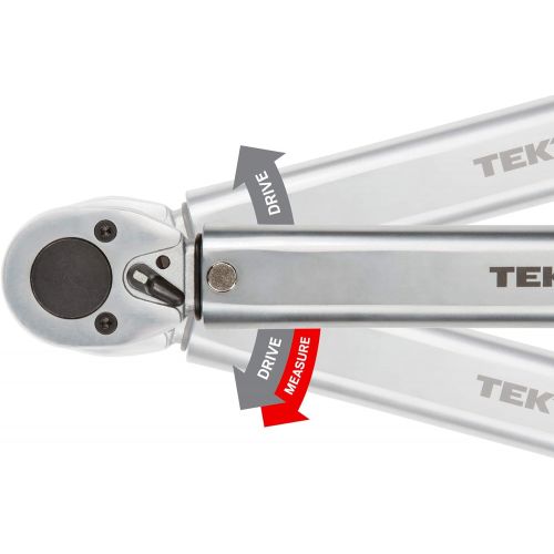  TEKTON 1/2 Inch Drive Click Torque Wrench (25-250 ft.-lb.) | 24340