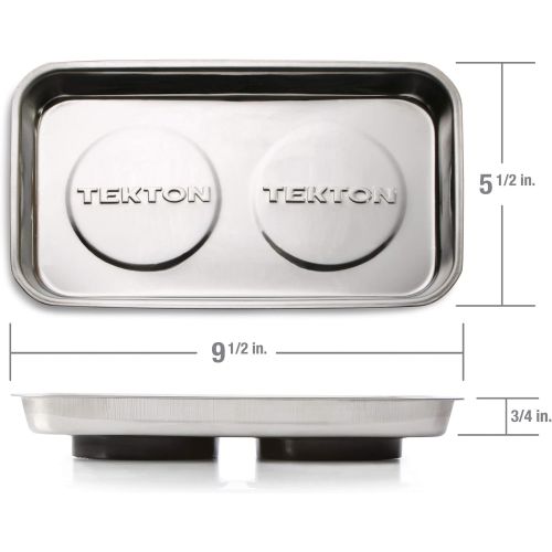  TEKTON 9-1/2 Inch Rectangle Magnetic Parts Tray 1903