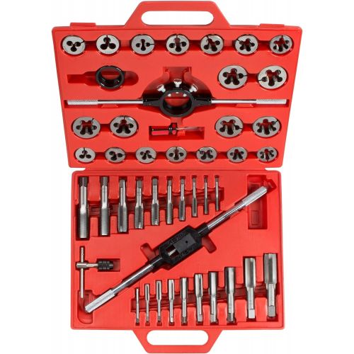  TEKTON 7560 Tap and Die Set, Inch, 45-Piece