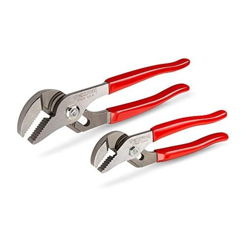  TEKTON Tongue and Groove Pliers 2 Piece Set, 7 and 10-Inch (90393)