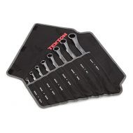 TEKTON 45-Degree Offset Box End Wrench Set with Roll-up Storage Pouch, Inch, 1/4-Inch - 1-1/4-Inch, 8-Piece | WBE23508