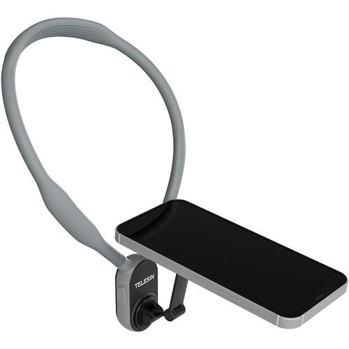  TELESIN Magnetic Smartphone Neck Mount (Gray)