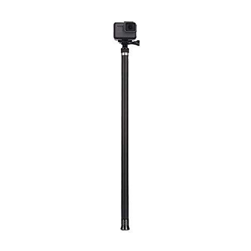  TELESIN Ultra Long Selfie Stick for GoPro Hero 7 Hero 6 Hero 5 Black （2018）, Hero 4 3+ Session, DJI OSMO ACTION Camera, Extendable at 3 Lengths 22 47.2 106 Carbon Fiber Lightweight