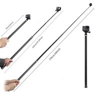 TELESIN Ultra Long Selfie Stick - 106 Inch Lightweight Extendable Handheld Monopod for Gopro/Osmo Action/Insta 360 (106 Selfie Stick)