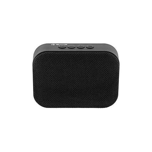  TELLUR Callisto Bluetooth Speaker, FM Radio, Hands-Free Calls, MicroSD, USB, (Black)