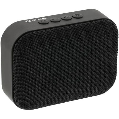  TELLUR Callisto Bluetooth Speaker, FM Radio, Hands-Free Calls, MicroSD, USB, (Black)