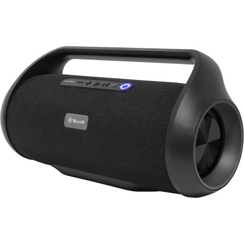  TELLUR Obia Bluetooth Speaker 50W, TWS Enabled, FM Radio, Handsfree, USB, AUX 3.5mm, Black