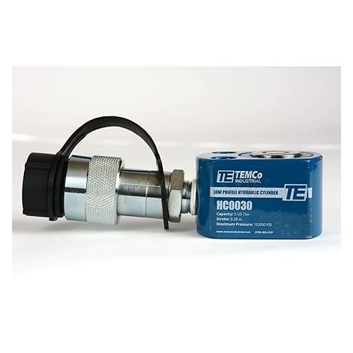  TEMCo HC0030 Low Profile Height Hydraulic Cylinder Puck 5 Ton, 0.28