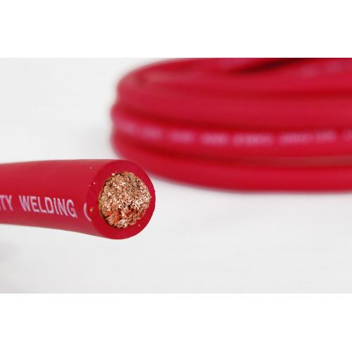  Temco TEMCo WC0467-40 (20 Blk, 20 Red) 30 Gauge AWG Welding Lead & Car Battery Cable Copper Wire BLACK + RED | MADE IN USA