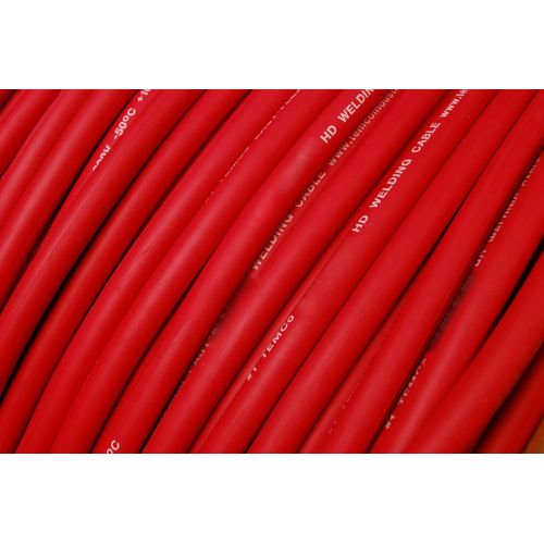  Temco TEMCo WC0148-20 ft 4 Gauge AWG Welding Lead & Car Battery Cable Copper Wire RED | MADE IN USA