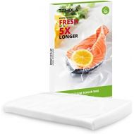 [아마존베스트]TEMOLA Vacuum Bags, 15 x 25 cm, 50 Bags Vacuum Bags for All Vacuum Seals & Food Vacuum Sealer BPA-Free for Microwave and Sous Vide