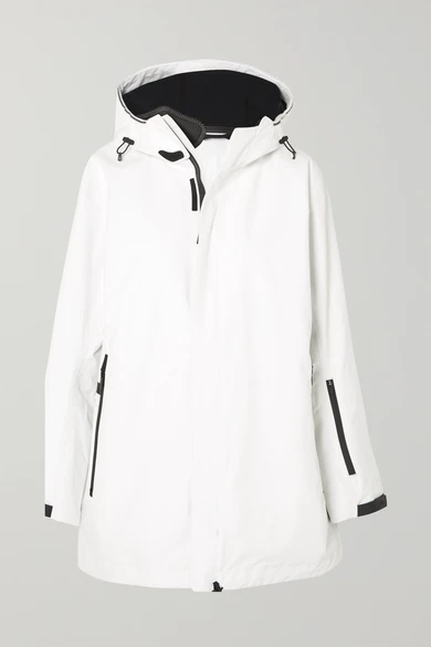 TEMPLA Hooded cotton-blend parka