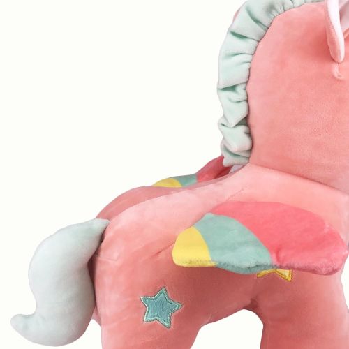  TEN@NIGHT Adult Baby Unicorn Pacifier ABDL Adult Sized Pacifier with Unicorn Doll Holder