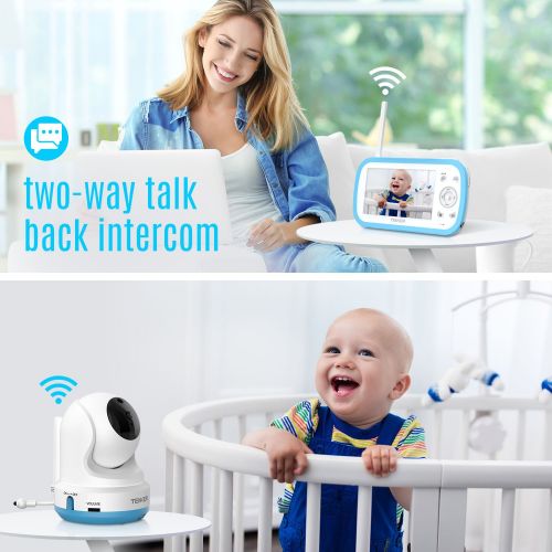  TENKER Additional Camera CA530 for Video Baby Monitor System CM5341