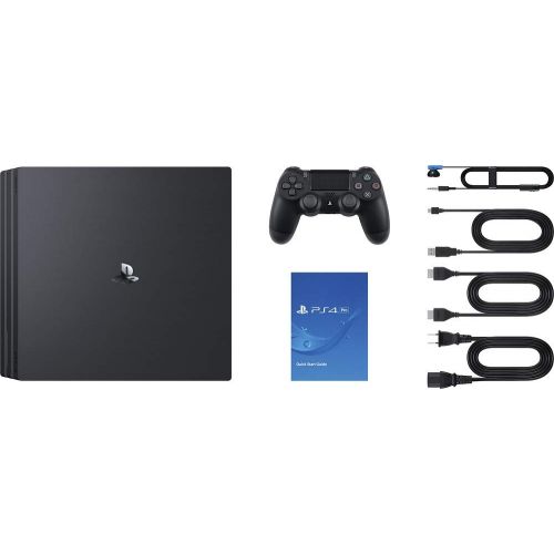  PS4 Shooter Bundle (6 Items): PlayStation 4 Pro 1TB Console, VR Headset, Farpoint Aim Controller Bundle, PSVR Doom Game, Playstation Camera, and 2 Move Motion Controllers