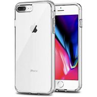 [아마존베스트]TENOC Case Compatible for Apple iPhone 7 Plus and iPhone 8 Plus 5.5 Inch, Crystal Clear Soft TPU Cover Full Protective Bumper