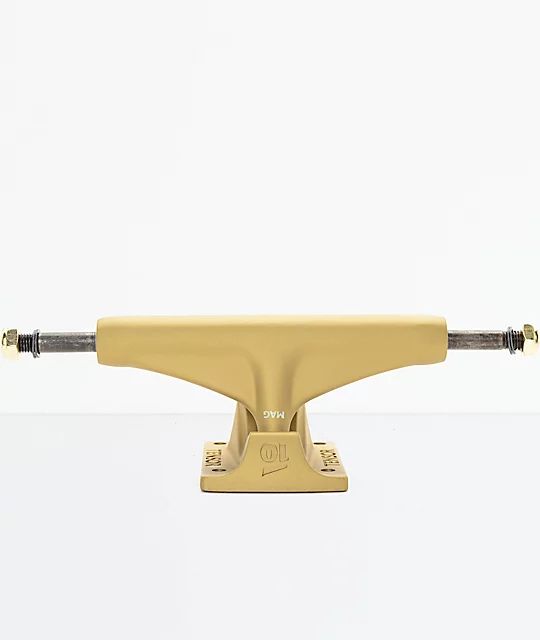 TENSOR TRUCKS Tensor MagLight Regular 5.25 All Gold Skateboard Truck