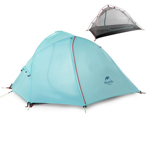  TENTLMK Single Person Camping Zelt 3 Season Double Regenschutz Backpacking Zelt muessen fuer Outdoor-Sportarten, Leichtgewichtler, geeignet fuer Wandern, Angeln, Camping