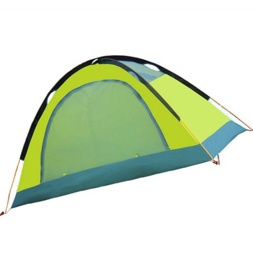  TENTLMK Das Outdoor-Campingzubehoer fuer Bergsteigerzelte bietet Platz fuer 3-4 Personen und ist mit Einem doppelten Aluminiumstab fuer Wind und Regen wasserdichtes Zelt fuer Outdoor-At