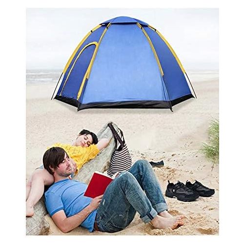  TENT-Z Familien Zelt Pop up Zelt fuer Camping Camping Wandern Zelte Hexagon-Mehrpersonenzelt， fuer Trekking, Camping, Outdoor, Festival mit kleinem Packmass, einfacher Aufbau, Wasserd